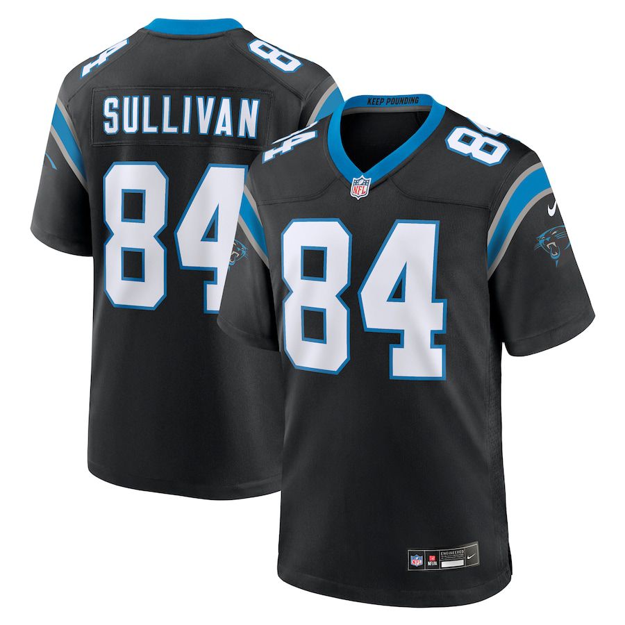 Men Carolina Panthers #84 Stephen Sullivan Nike Black Team Game NFL Jersey